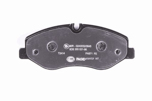 HELLA 8DB 355 021-961 Brake Pad Set, disc brake