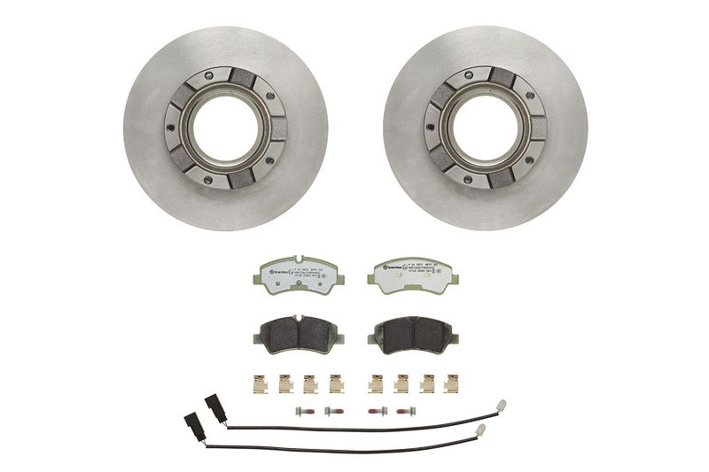 Pidurikomplekt, ketaspidur, BREMBO KT10018