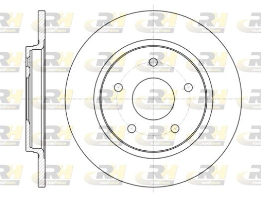 Гальмівний диск, Roadhouse 61394.00