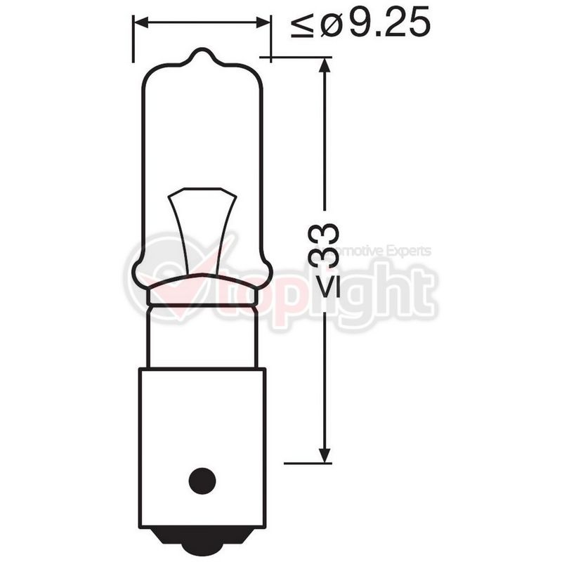 AE TOPLIGHT 39022 Bulb H21W 12V 21W