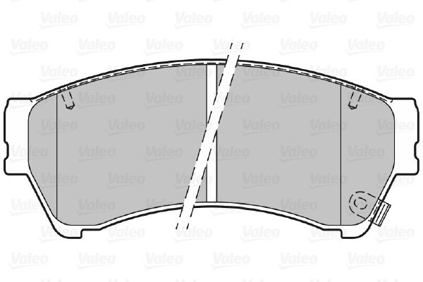 VALEO 301071 Brake Pad Set, disc brake