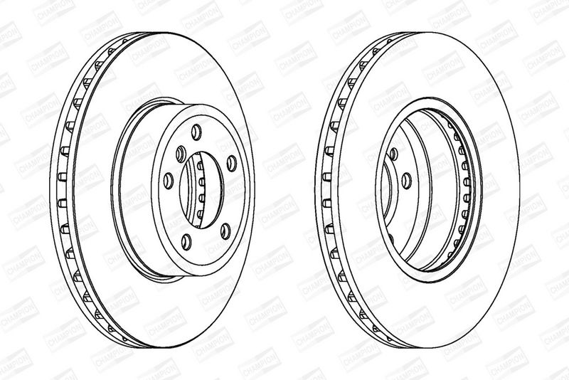 Disc frana 562397CH-1 CHAMPION