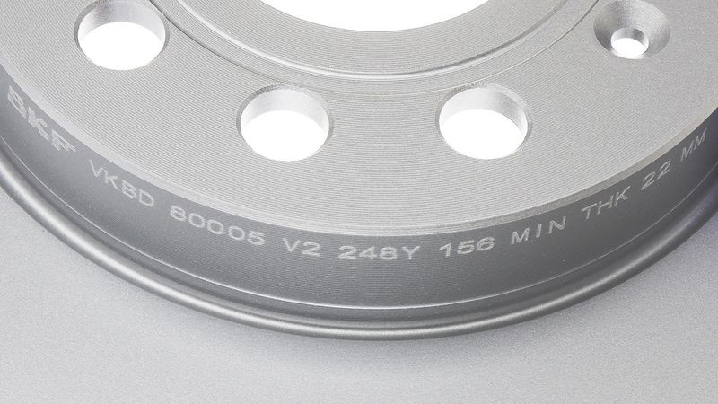 SKF VKBD80005V2 Stabdžių diskas