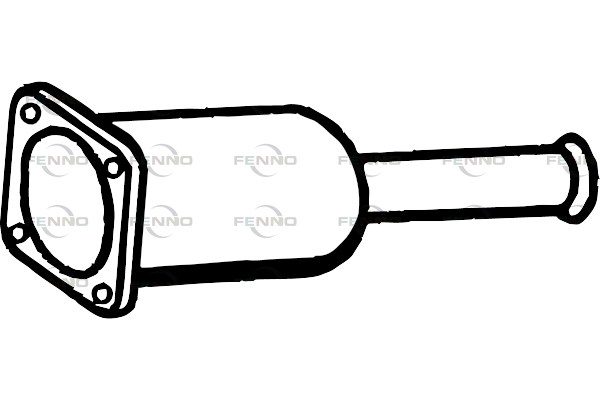 FENNO Korom-/részecskeszűrő, kipufogó P9918DPF