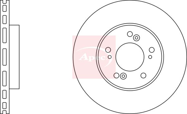 APEC Brake Disc DSK2204