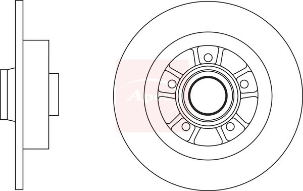 APEC Brake Disc DSK2824