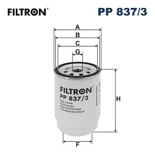 FILTRON Üzemanyagszűrő PP 837/3