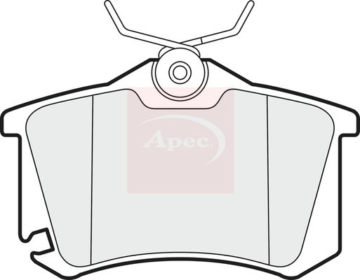 APEC Brake Pad Set, disc brake PAD1419