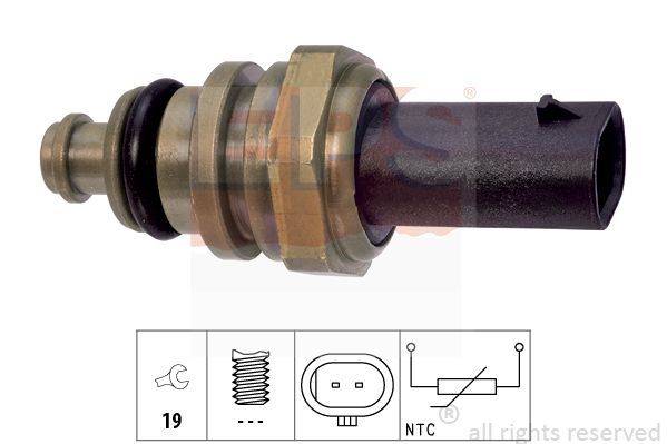 Sensor, temperatura del refrigerante