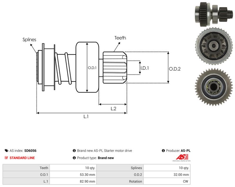 Vabajooks, starter, AS-PL SD6056