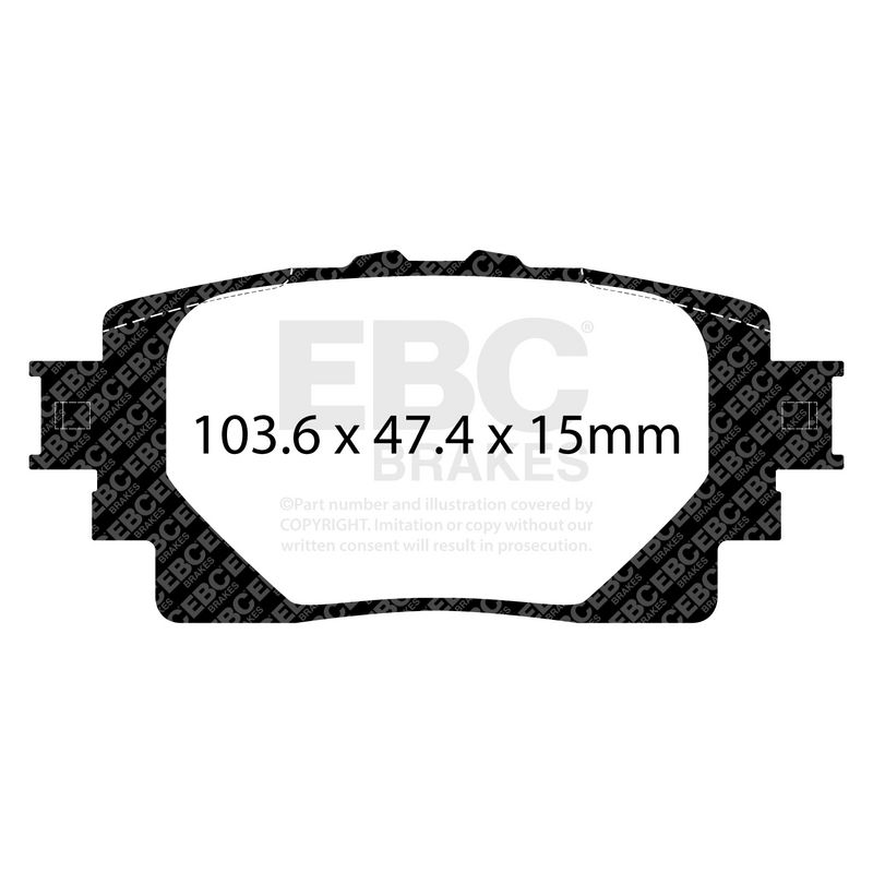 EBC Brakes Remblokkenset, schijfrem DPX3132