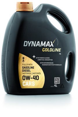 DYNAMAX 502732 Масло моторне DYNAMAX GOLDLINE FS 0W40 (4L)