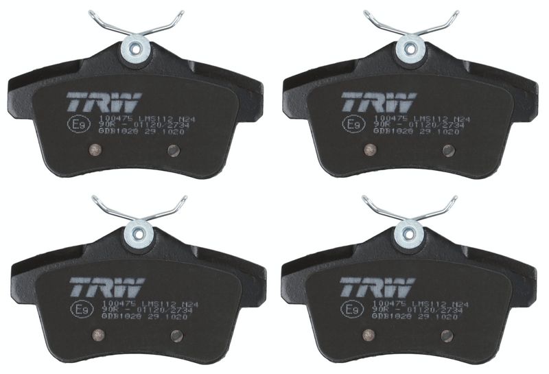 TRW GDB1828 Brake Pad Set, disc brake
