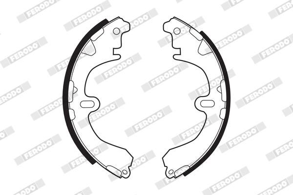 FERODO FSB321 Brake Shoe Set