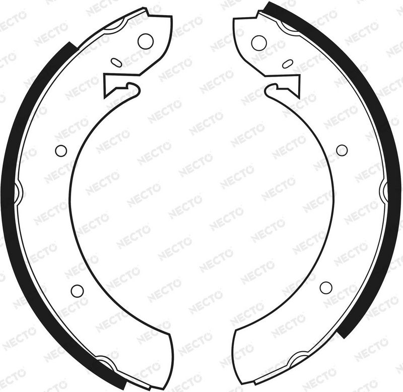 Juego de zapatas de frenos
