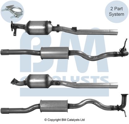 BM CATALYSTS Korom-/részecskeszűrő, kipufogó BM11694H