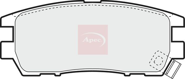 APEC Brake Pad Set, disc brake PAD794