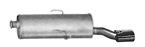 Silenciador posterior
