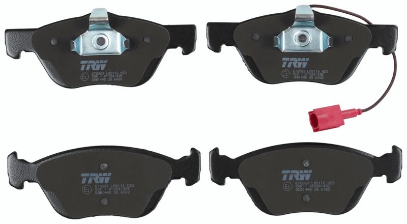 TRW GDB1445 Brake Pad Set, disc brake