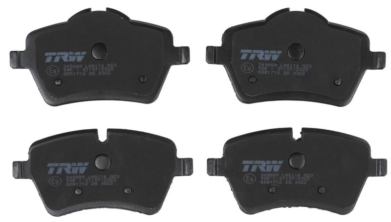 TRW GDB1712 Brake Pad Set, disc brake