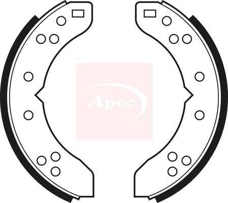 APEC Brake Shoe Set SHU250