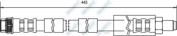 APEC Brake Hose BHO4109
