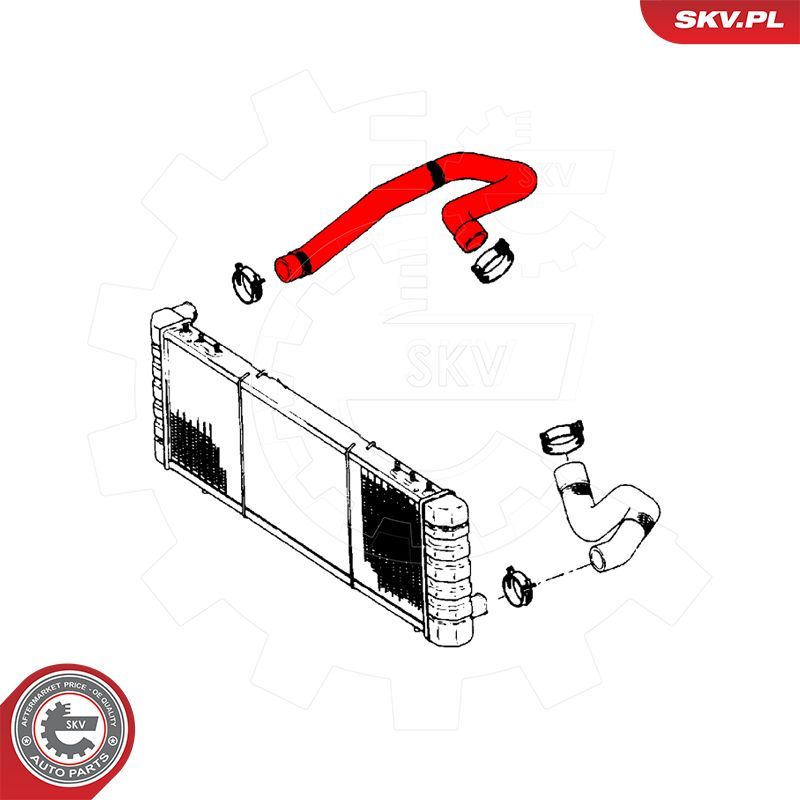 ESEN SKV 43SKV613 Coolant Pipe