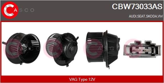 Компресор салону, Casco CBW73033AS