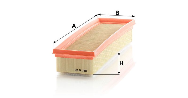 Õhufilter, MANN-FILTER C 33 006