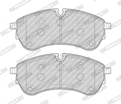 FERODO Plaquettes de frein à disque FVR5067