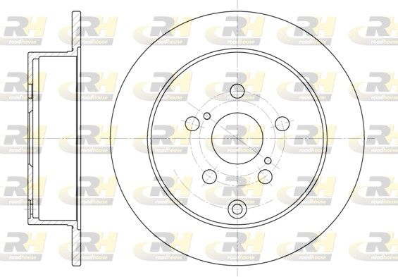 Гальмівний диск, Roadhouse 61168.00