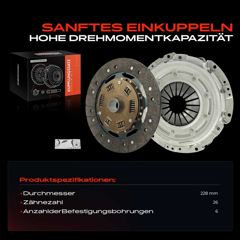 Frankberg 5481FB0037691 Clutch Kit