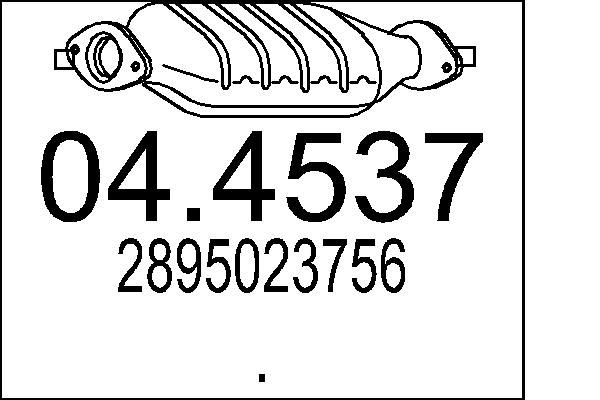 MTS katalizátor 04.4537