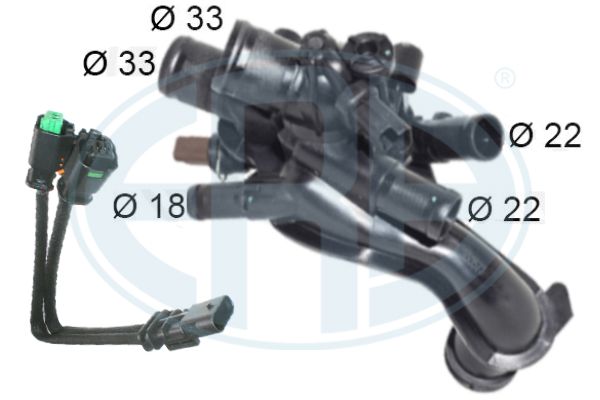 Термостат, охолоджувальна рідина, Era 350573A