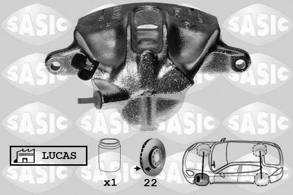 SASIC féknyereg SCA4040