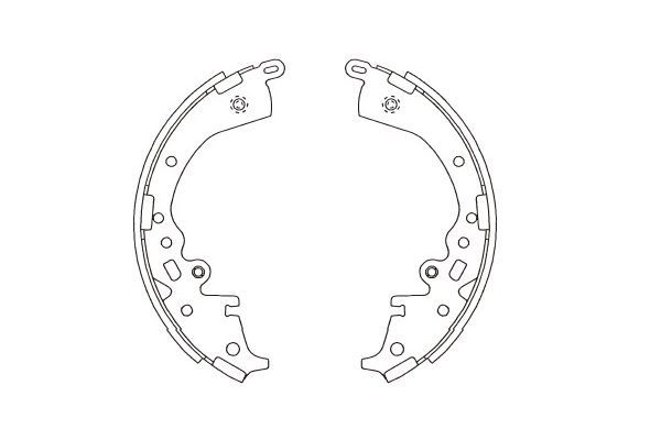 Kavo Parts Stabdžių trinkelių komplektas
