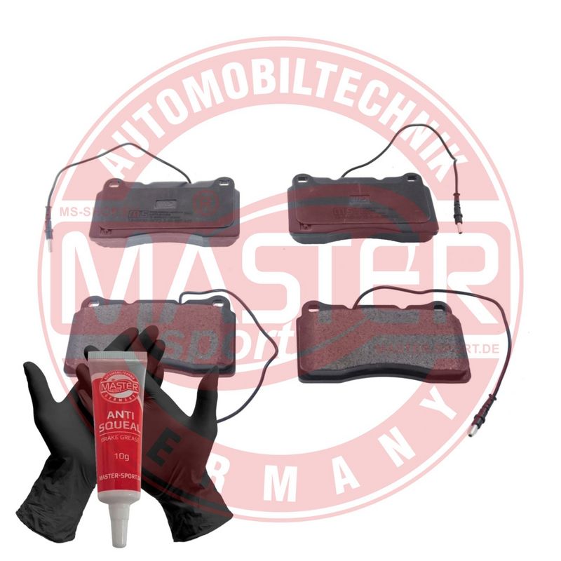 set placute frana,frana disc MASTER SPORT 13046049722N-SET-MS