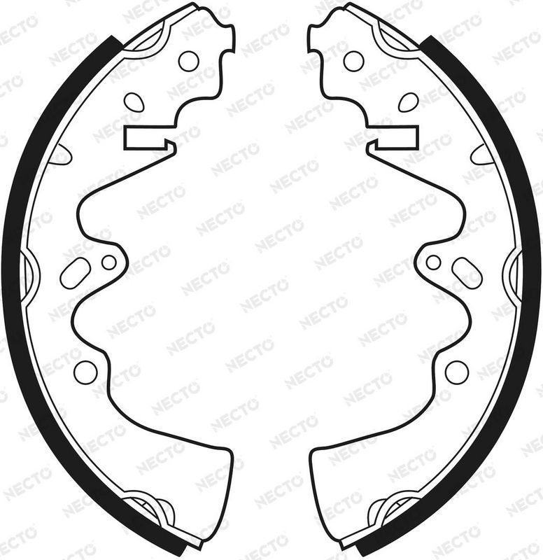 Juego de zapatas de frenos