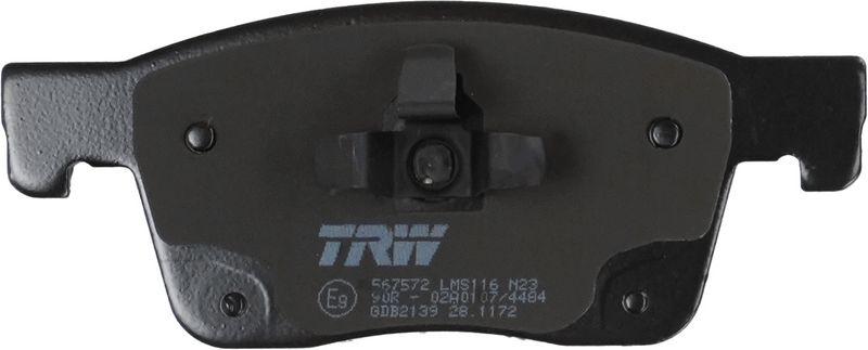 TRW GDB2139 Brake Pad Set, disc brake