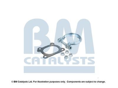 Montagesatz, Abgasanlage