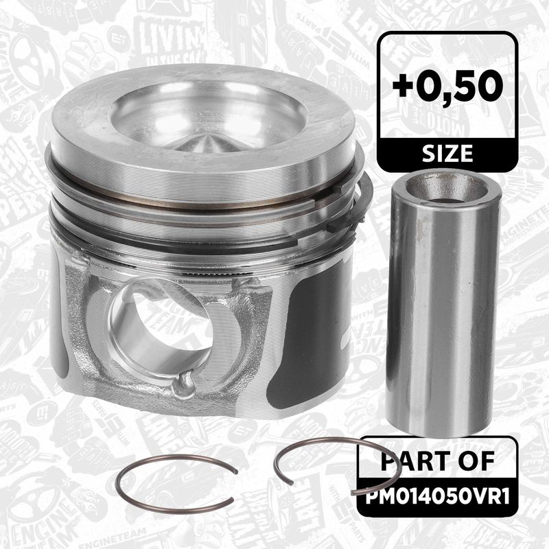 Product Image - Zuigerset - PM014050VR1 - ET ENGINETEAM