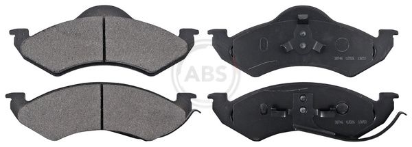 set placute frana,frana disc ABS 38746