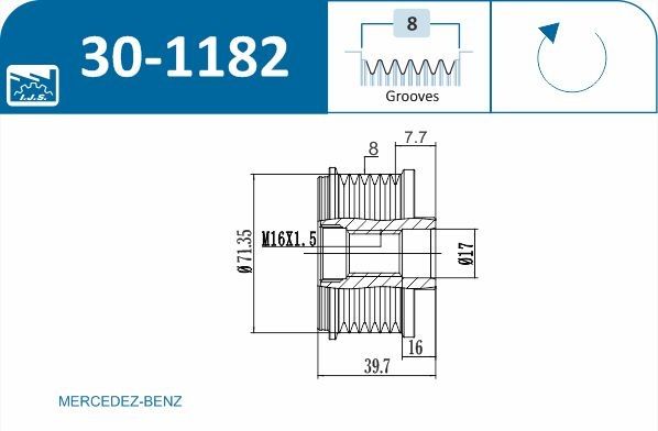 OEM код товара: 0101540002