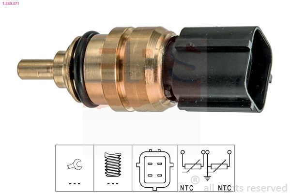 Sensor, temperatura del refrigerante