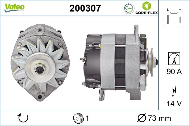 VALEO Dynamo / Alternator 200307