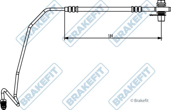 APEC Brake Hose BHO4314