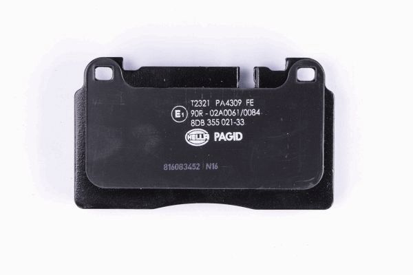 HELLA 8DB 355 021-331 Brake Pad Set, disc brake