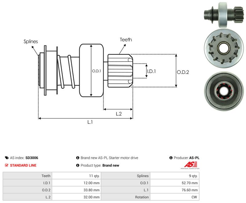 Vabajooks, starter, AS-PL SD3006