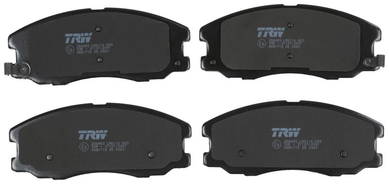 TRW GDB1715 Brake Pad Set, disc brake