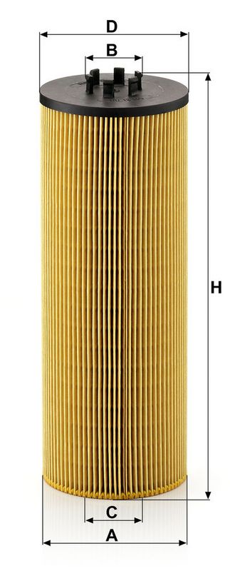 Õlifilter, MANN-FILTER HU 12 140 x
